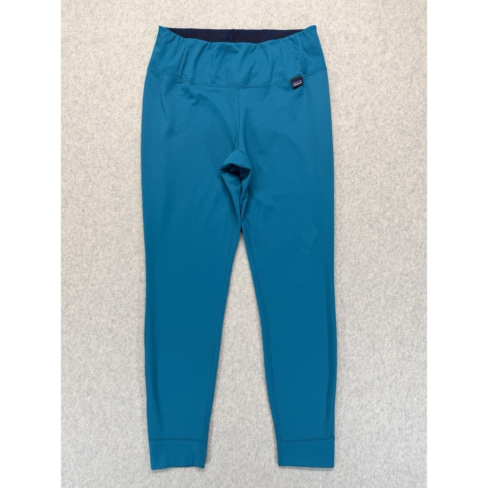 Patagonia Capilene Midweight Baselayer Pants‎ Teal M Polartec